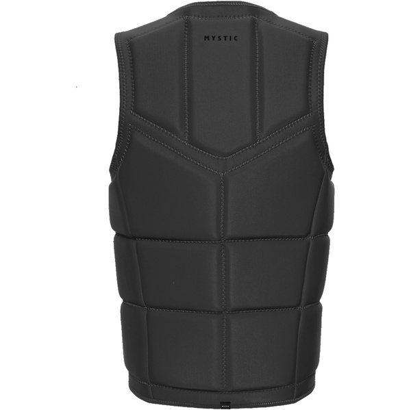 2026 Mystic Mens Star Front Zip Wake Impact Vest 35005.240245 - Dark Grey